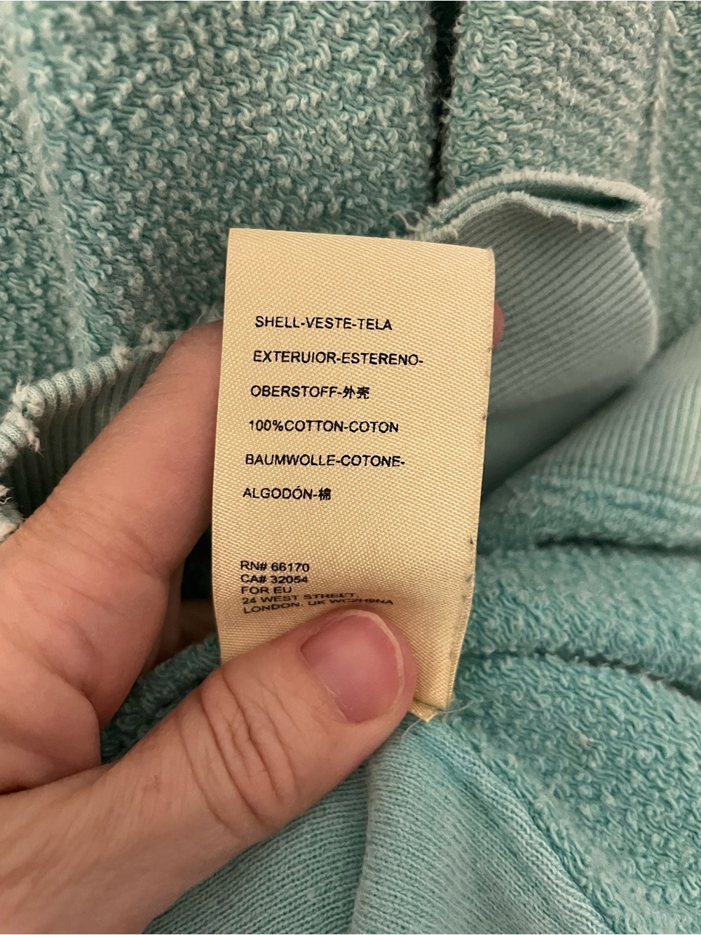 Free People We The Free The Band Pullover Mint Green Size Small Cotton Oversized - Picture 3 of 5
